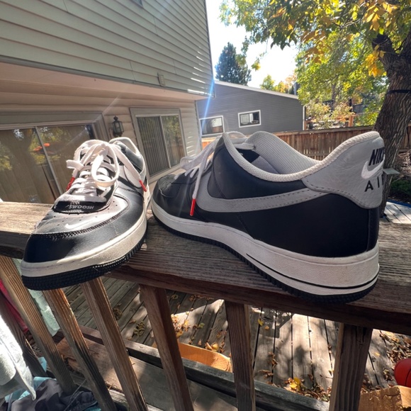 Nike Black and Grey Air Force One (Men’s 14)
